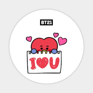 bt21 bts exclusive design 124 Magnet